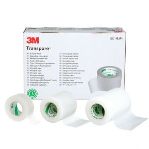 3M 1527 Transpore Tape เทปแต่งแผล ชนิดพลาสติกใส