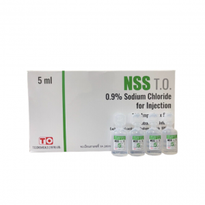 TO น้ำเกลือ NSS 0.9 % 5 ml - 100 Amp