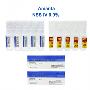 Amanta น้ำเกลือ แบบฉีด NSS 0.9%