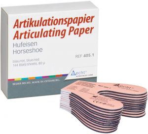 Articulating Paper กระดาษทดสอบรอยสบฟัน