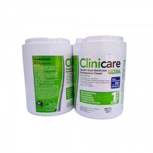 Clinicare แผ่นเช็ดฆ่าเชื้อ 180 แผ่น/กระปุก