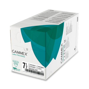 GAMMEX Latex MicroGrip ถุงมือสเตอร์ไรด์