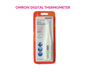 Omron Digital Thermometer Model MC-246 ออมรอน เทอร์โมมิเตอร์ รุ่น MC-246 เครื่องวัดอุณหภูมิ ปรอทวัดไข้ แบบดิจิตอล