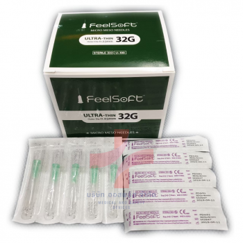 Feel Soft Ultra Thin Meso Needles เข็มเมโส ขนาดเล็กพิเศษ