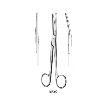 กรรไกรตัดเนื้อ / MAYO DISSECTING SCISSOR STR